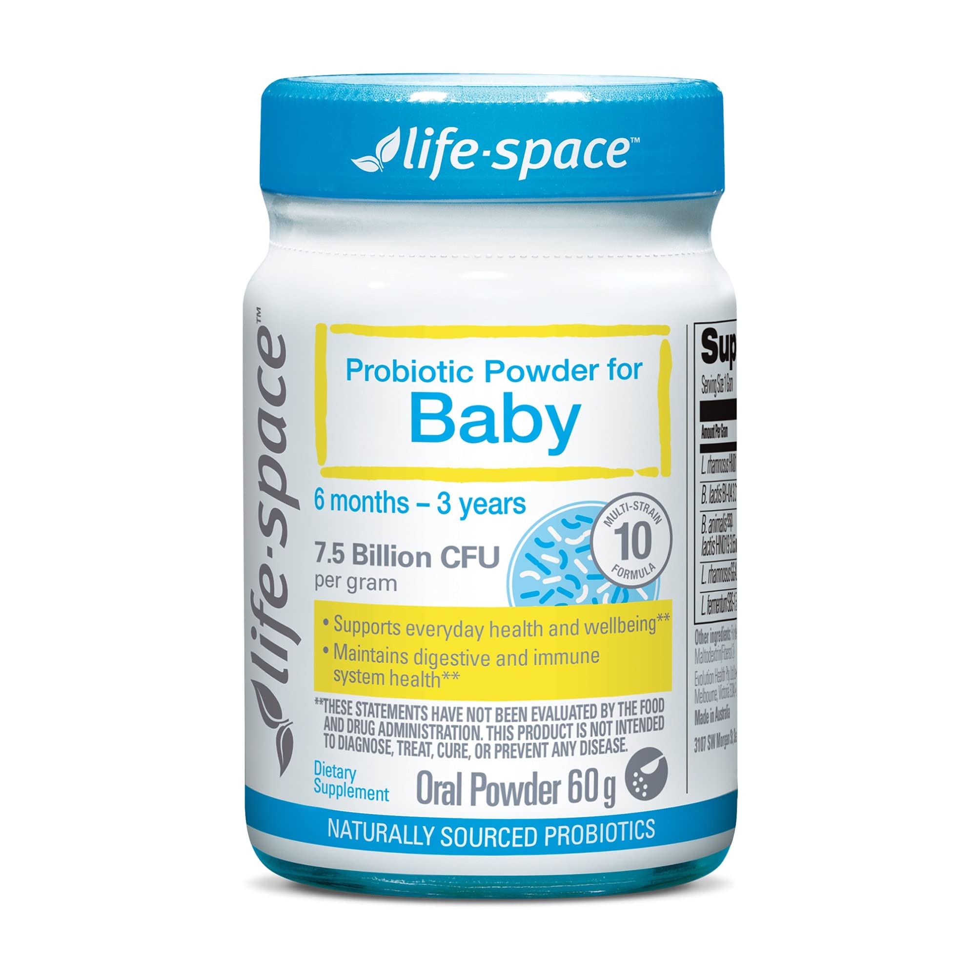 Foto 2 pulgar | Polvo Probiótico Life-space 60 G Para Bebés De 0 A 36 Meses - Venta Internacional
