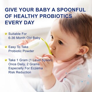 Foto 7 | Polvo Probiótico Life-space 60 G Para Bebés De 0 A 36 Meses - Venta Internacional
