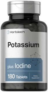 Foto 1 | Suplemento Horbäach Potassium Plus Yodo 180 Comprimidos - Venta Internacional