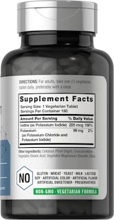 Foto 2 | Suplemento Horbäach Potassium Plus Yodo 180 Comprimidos - Venta Internacional