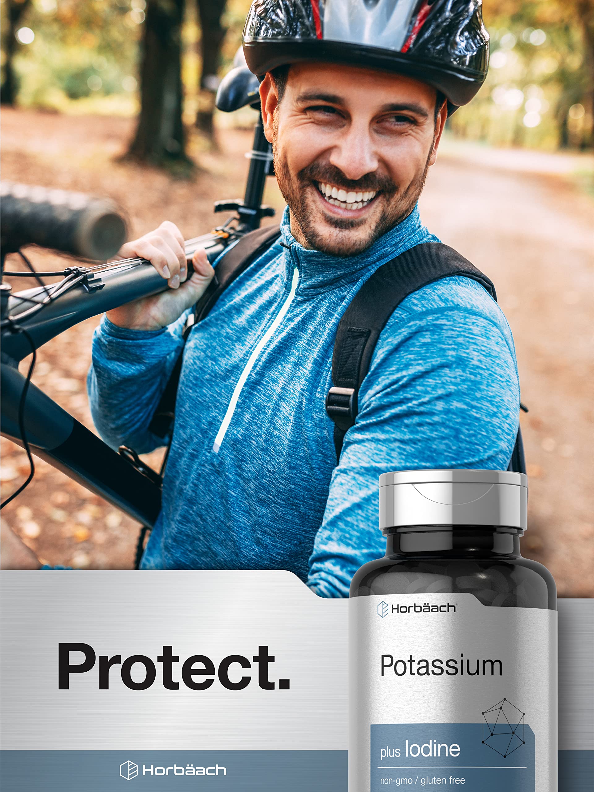 Foto 7 pulgar | Suplemento Horbäach Potassium Plus Yodo 180 Comprimidos - Venta Internacional