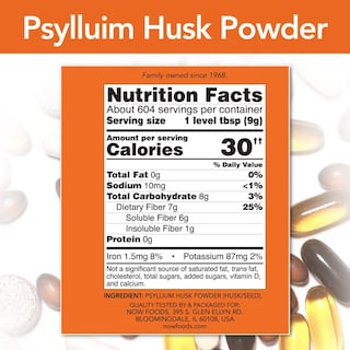 Foto 2 | Suplemento Now Fibra Soluble en Polvo de Cáscara de Psyllium 5,4 kg - Venta Internacional