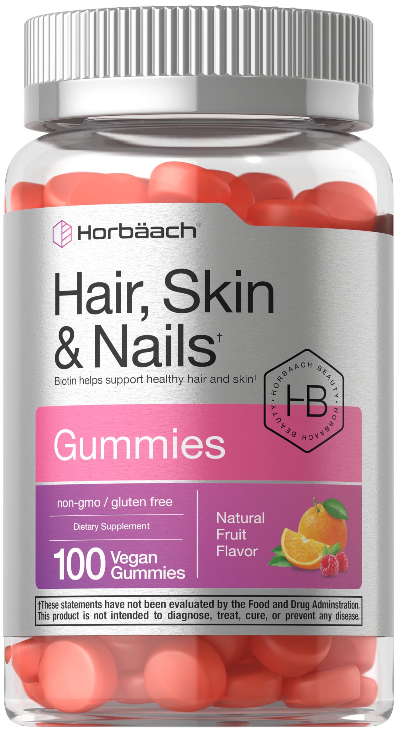 Foto 1 | Suplemento Horbaach para Cabello Piel y Uñas 100 Unidades - Venta Internacional