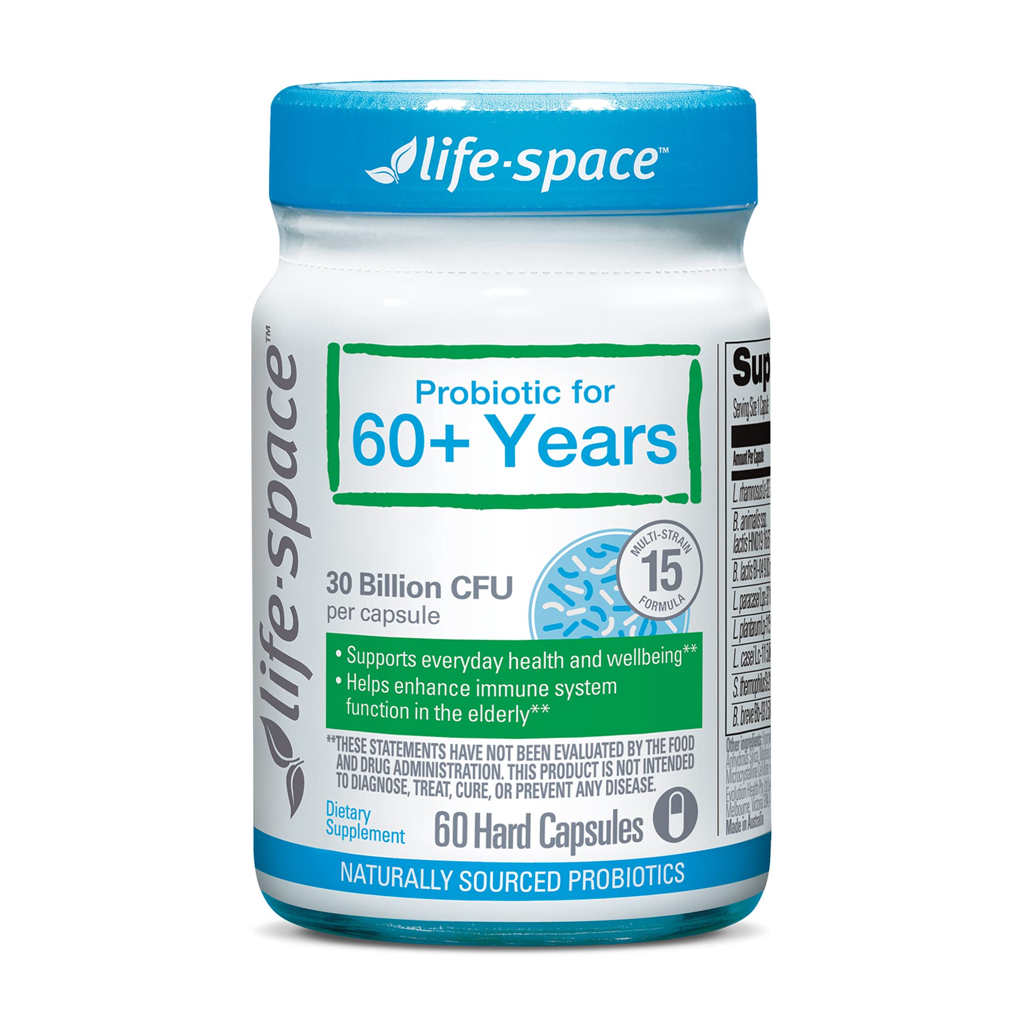 Foto 2 pulgar | Probiotic Life-space 30 Mil Millones de Cfu 60 Cápsulas - Venta Internacional