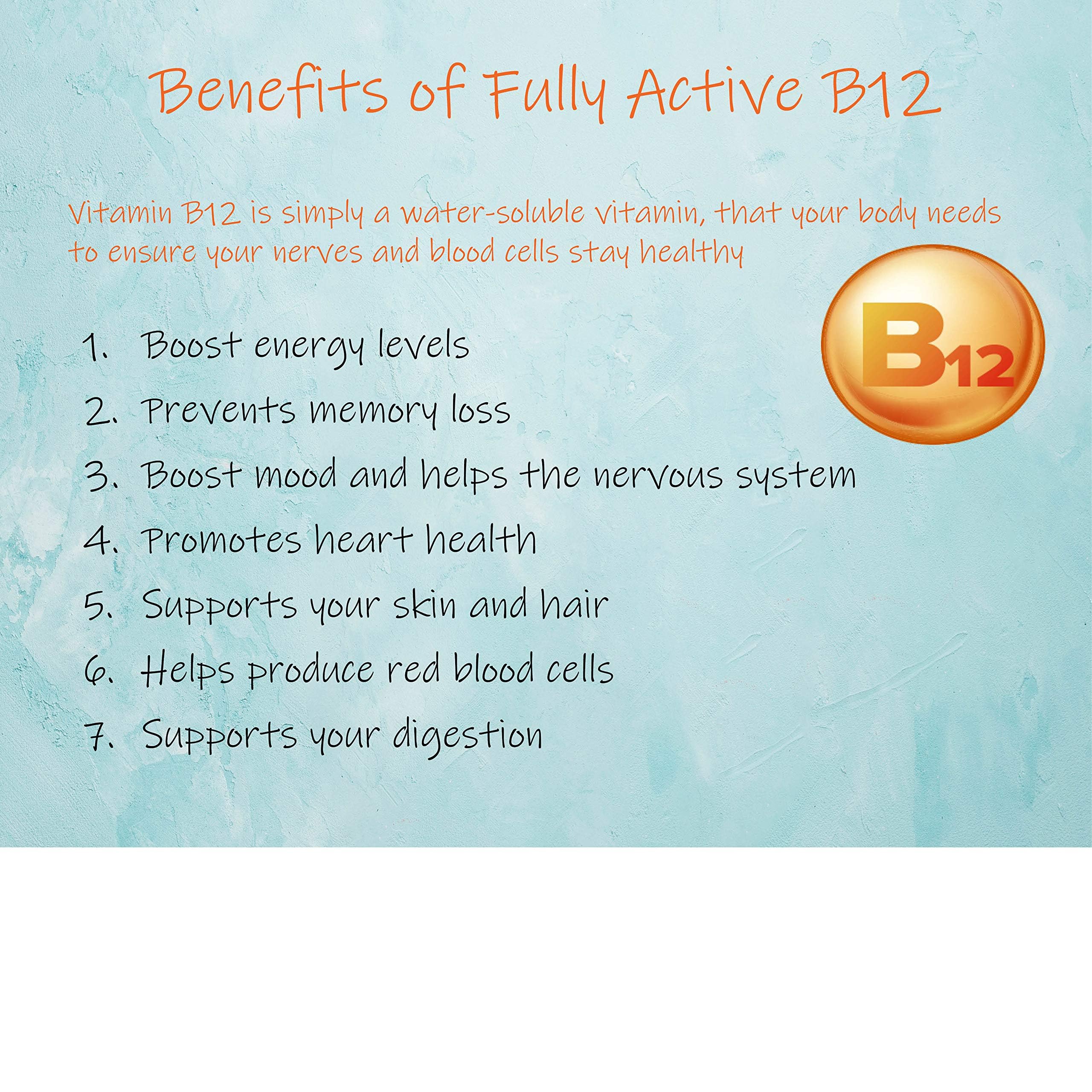 Foto 5 pulgar | Suplemento Doctor's Best Fully Active B12 1500 Mcg 180 Tabletas - Venta Internacional