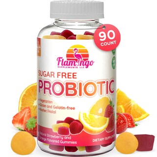 Foto 1 | Gomitas Probióticas Flamingo Supplements 5 Mil Millones De Cfu 90 Unidades - Venta Internacional