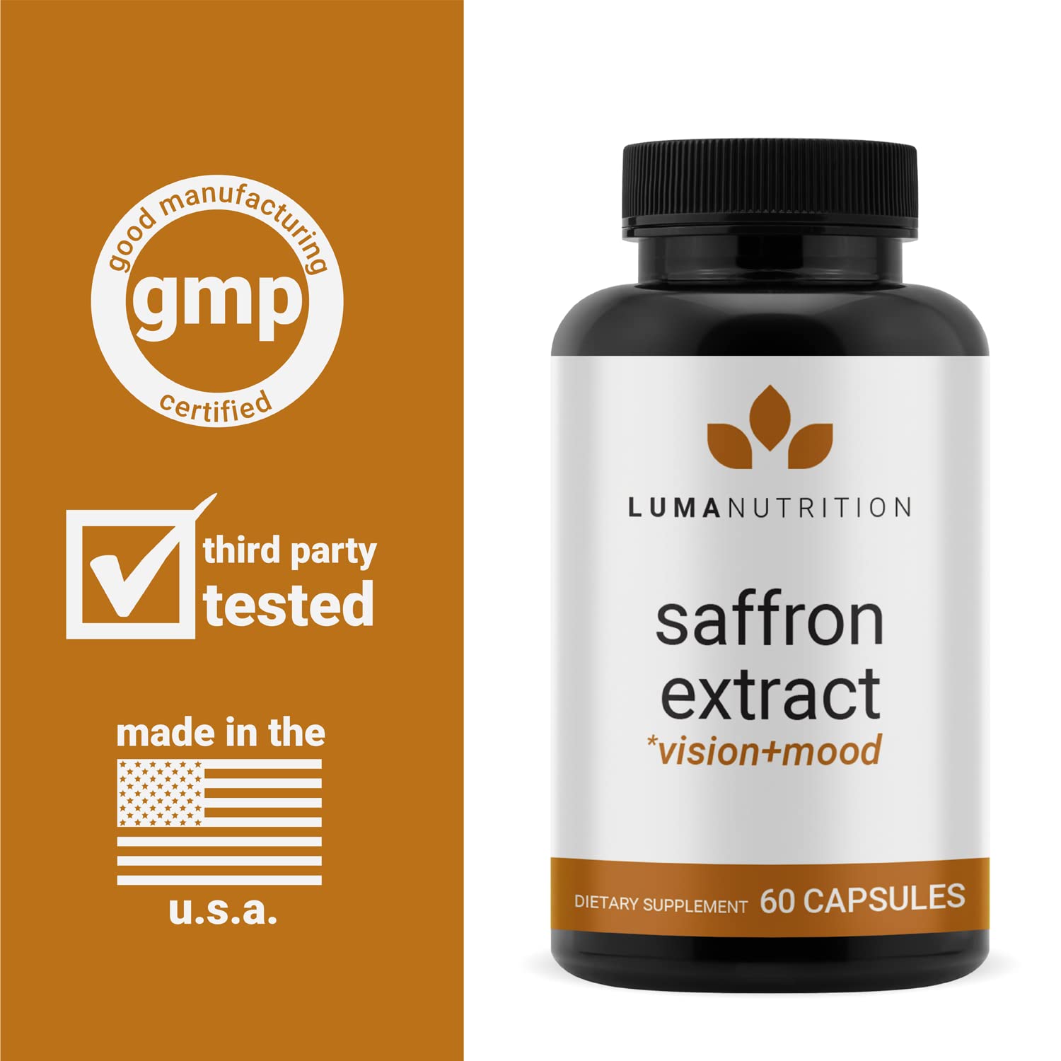 Foto 5 pulgar | Suplementos Luma Nutrition Extracto de Azafrán 88 50 mg 60 Cápsulas - Venta Internacional