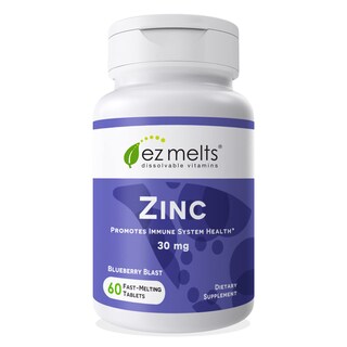 Foto 1 | Suplemento de Zinc Soluble Ez Melts de 30mg 60 Tabletas - Sin Azúcar