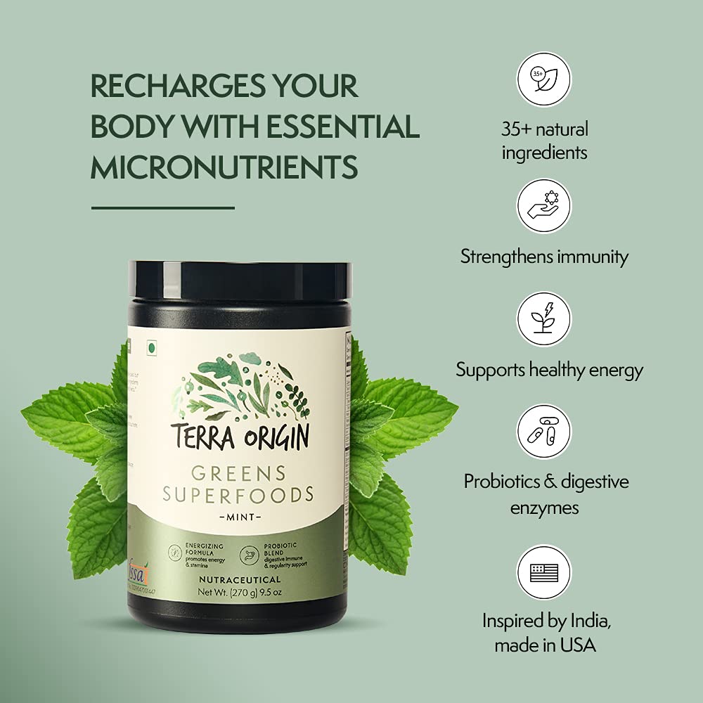 Foto 5 pulgar | Suplemento Terra Origin Superfoods Greens 30 Porciones - Venta Internacional