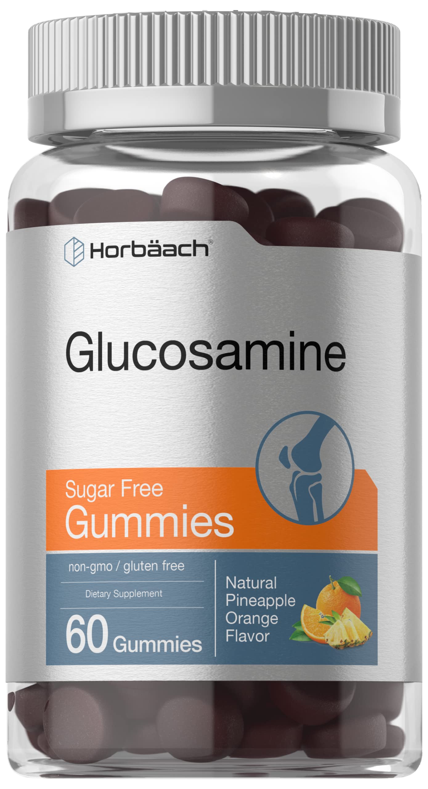 Foto 2 pulgar | Gomitas de Glucosamina Supplement Horbäach 60 Unidades sin Azúcar - Venta Internacional