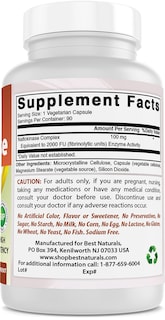 Foto 5 | Suplemento Best Naturals Nattokinase 100 mg 90 Cápsulas - Venta Internacional