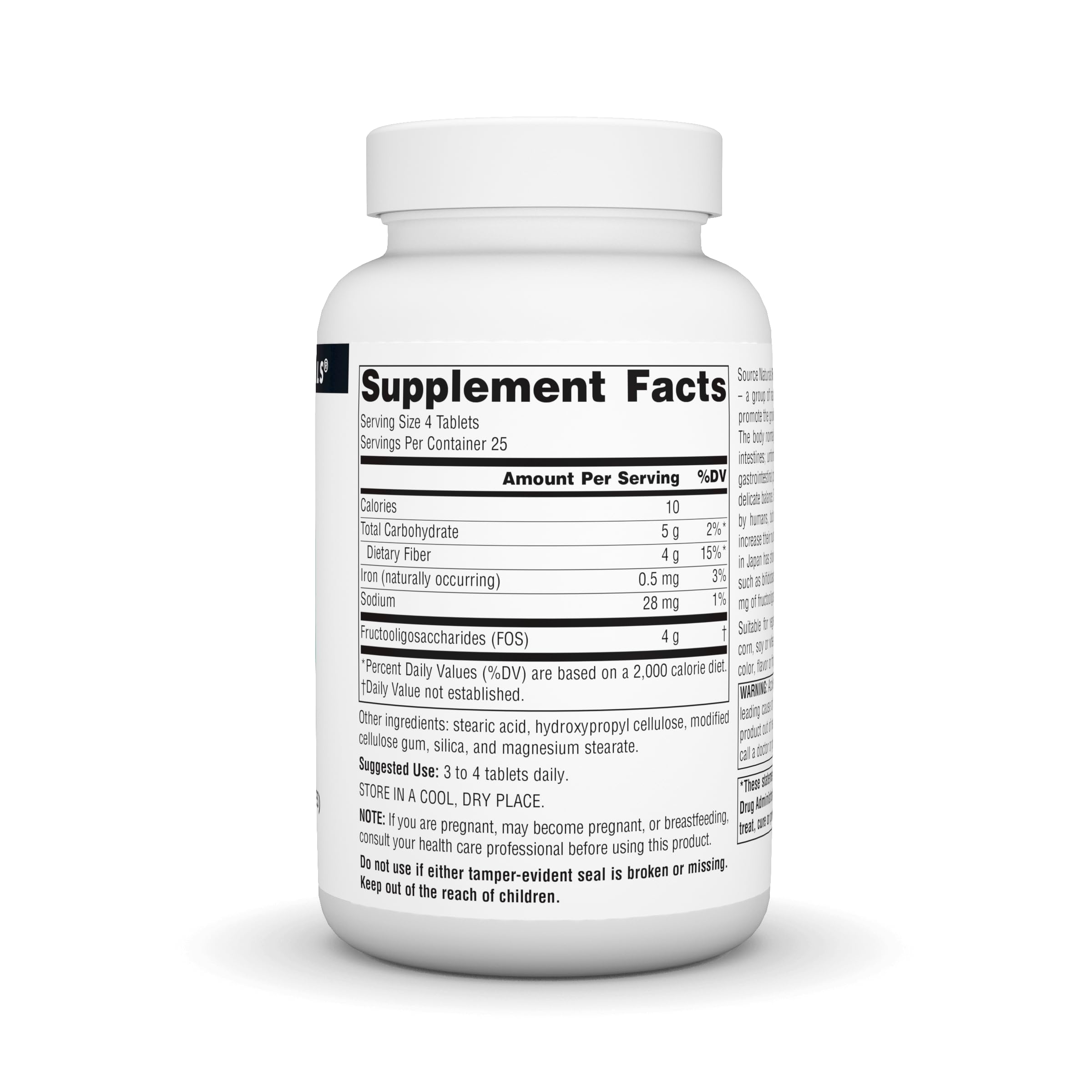 Foto 2 | Suplemento Source Naturals Fos de 100 Tabletas-Venta Internacional
