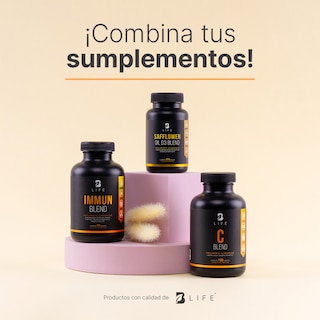 Foto 5 | Protección y bienestar con Vitamina C y Raíz de Jengibre C Blend B Life. 120 cápsulas