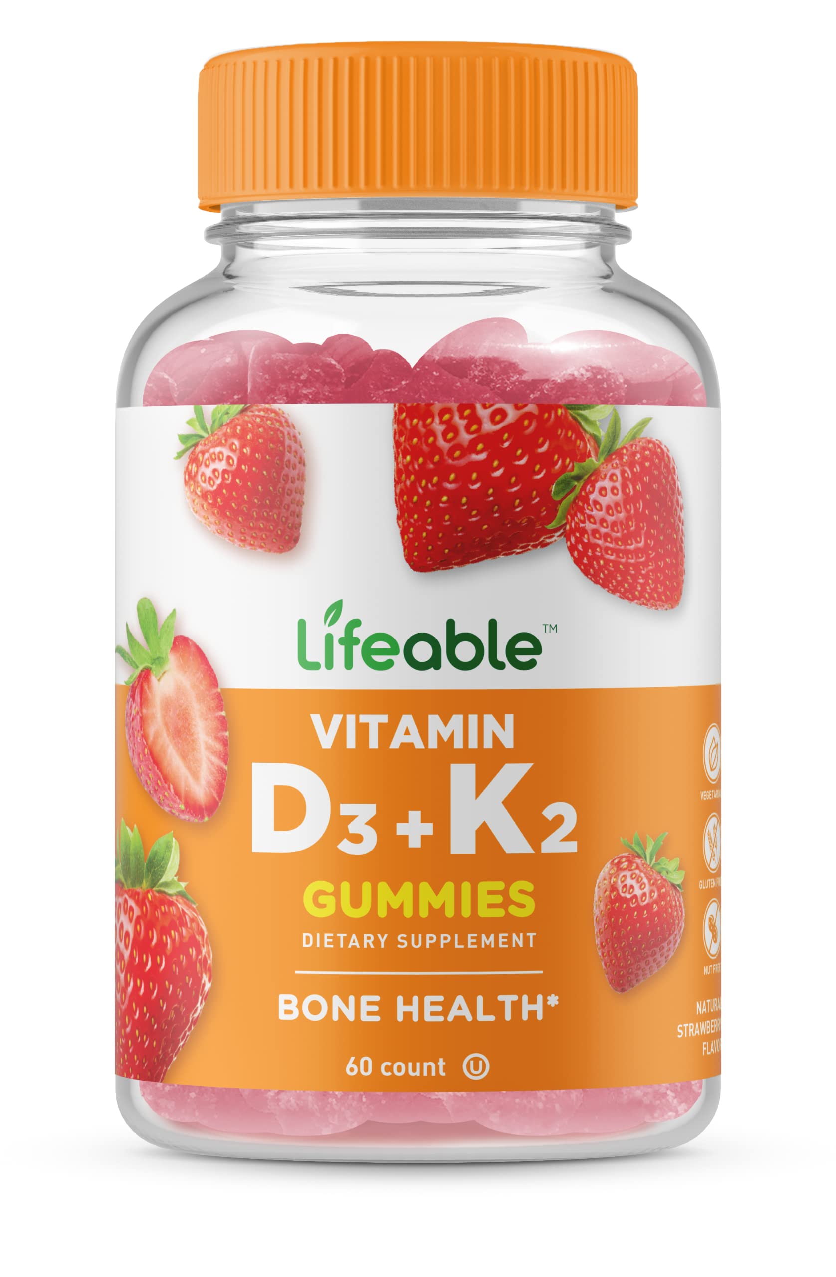 Foto 2 pulgar | Gomitas Lifeable Vitamina D3 + K2 - Venta Internacional