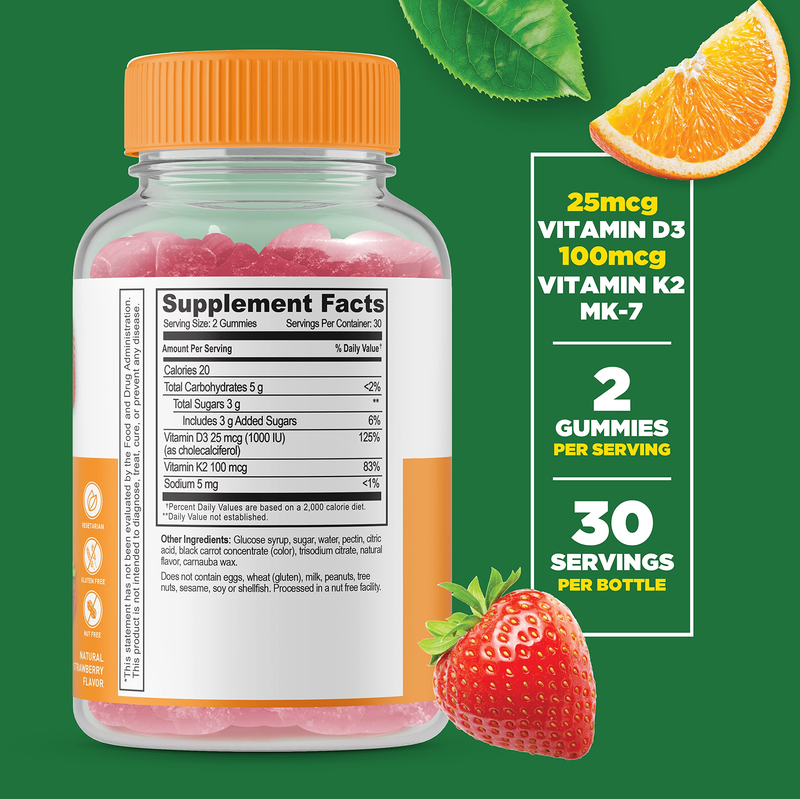 Foto 3 pulgar | Gomitas Lifeable Vitamina D3 + K2 - Venta Internacional