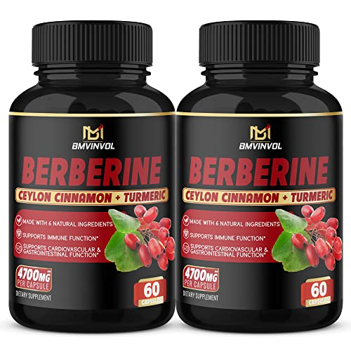 Foto 2 pulgar | Suplemento de Berberina 4700 mg más Canela de Ceilán 120  2 Paquetes - Venta Internacional