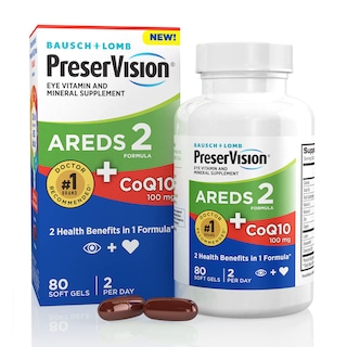 Foto 1 | Vitaminas para Ojos Preservision AREDS 2 con CoQ10 para la Salud del Corazón - 80 Cápsulas Blandas