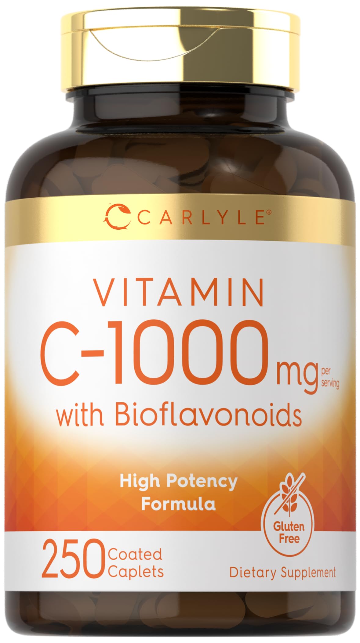 Foto 2 pulgar | Suplemento Carlyle de Vitamina C 1000 mg con Bioflavonoides 250 Cápsulas - Venta Internacional