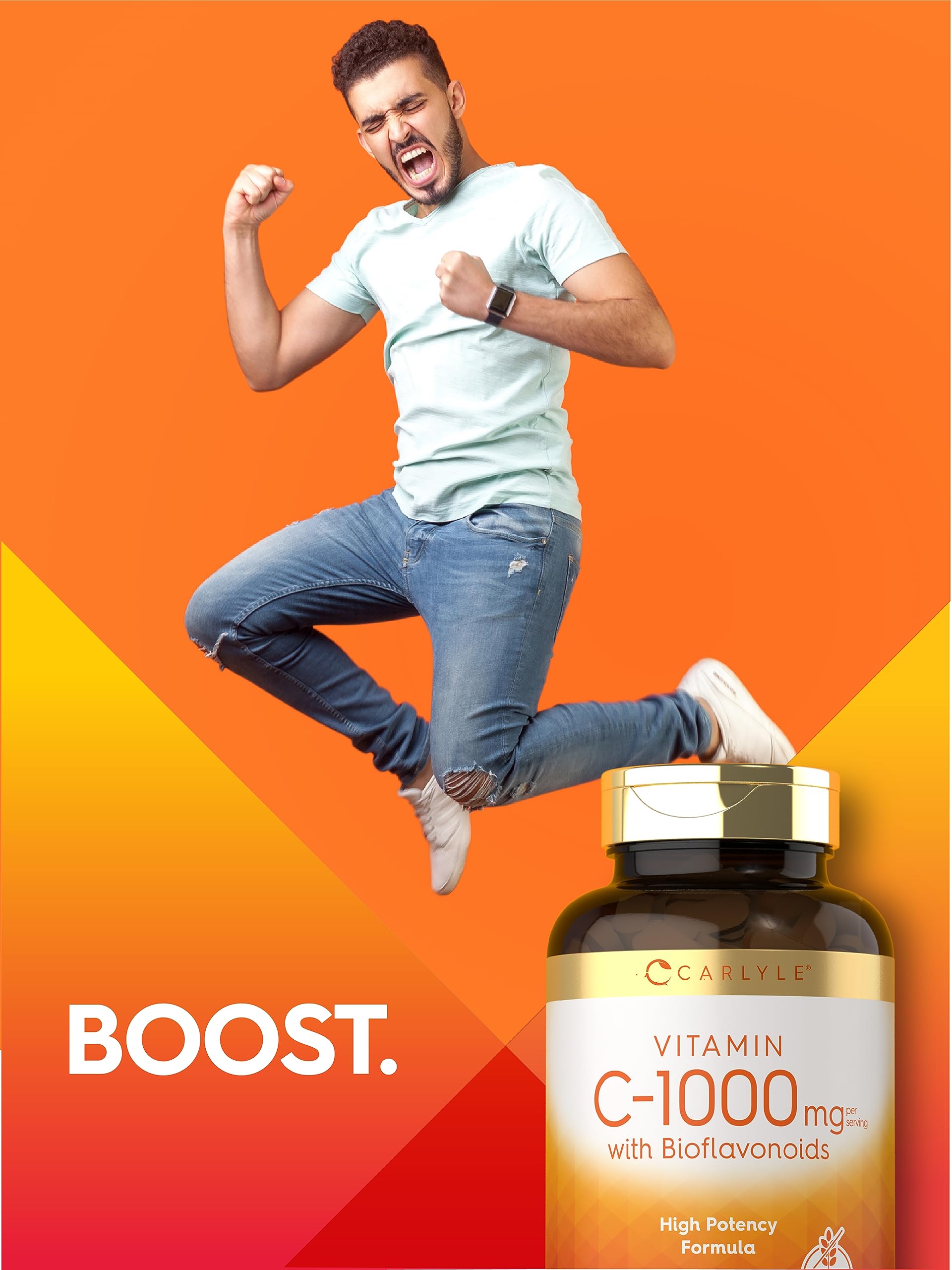 Foto 8 pulgar | Suplemento Carlyle de Vitamina C 1000 mg con Bioflavonoides 250 Cápsulas - Venta Internacional