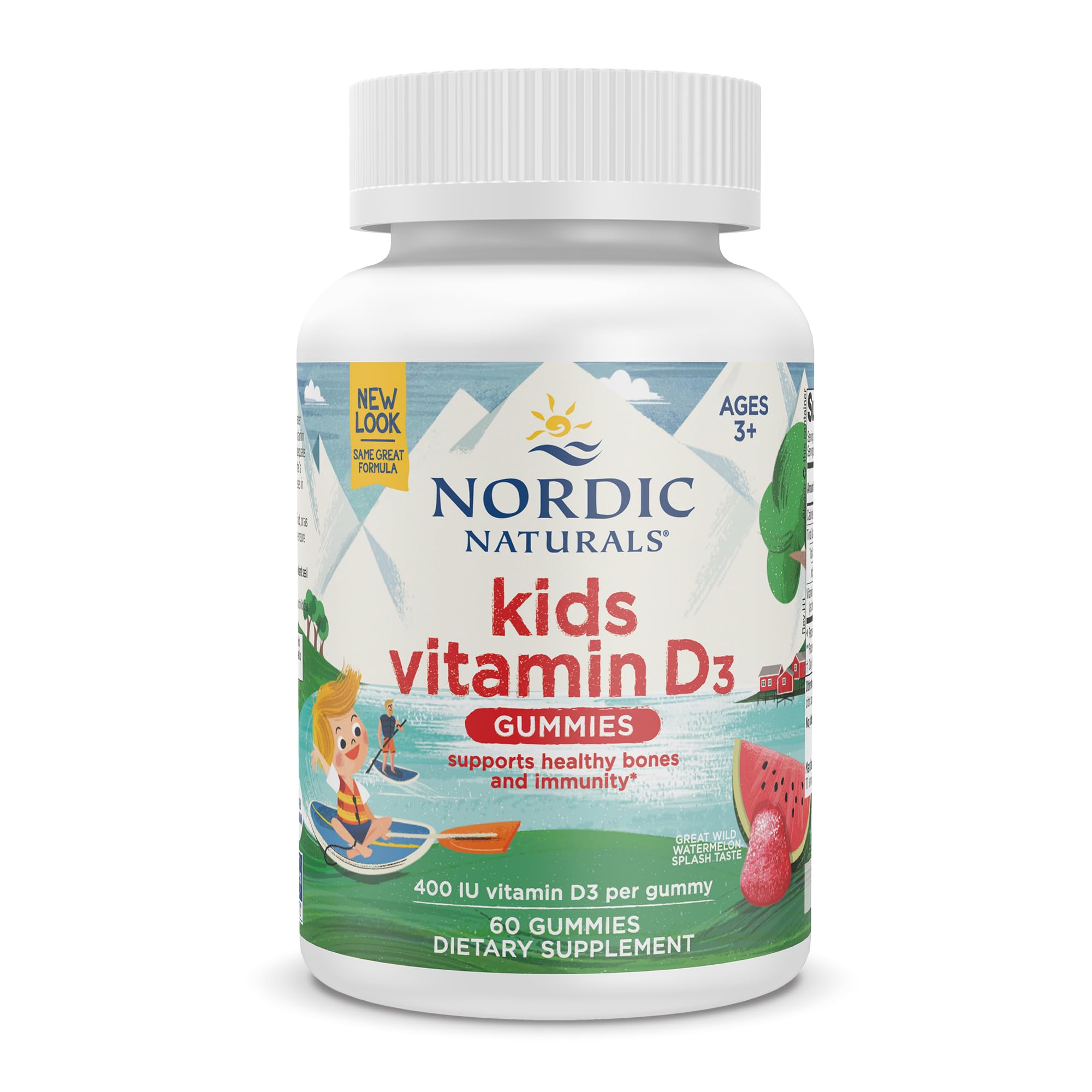 Foto 2 pulgar | Vitamina D3 Nordic Naturals en Gomitas para Niños 400 Iu 60 Gomitas - Venta Internacional