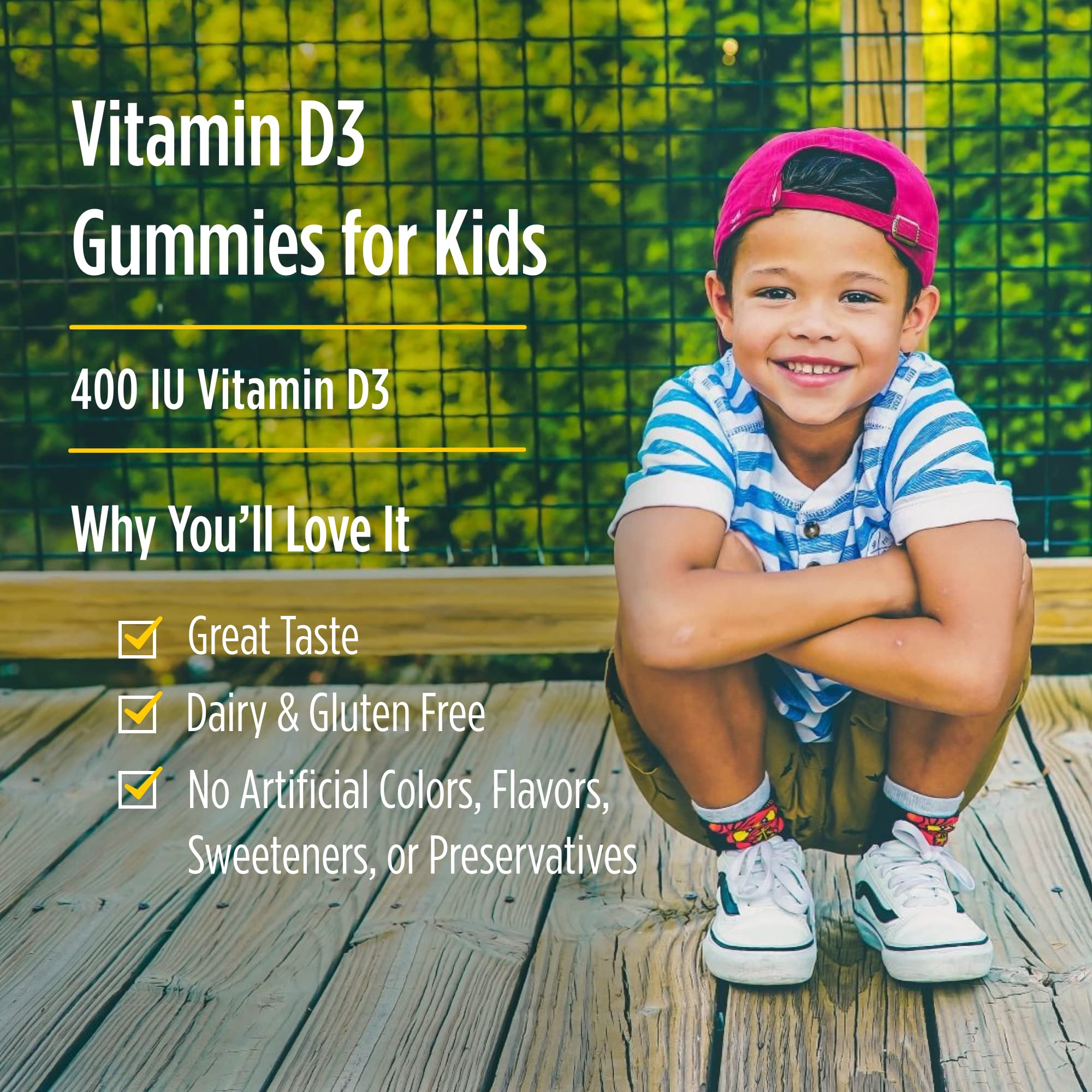 Foto 7 pulgar | Vitamina D3 Nordic Naturals en Gomitas para Niños 400 Iu 60 Gomitas - Venta Internacional