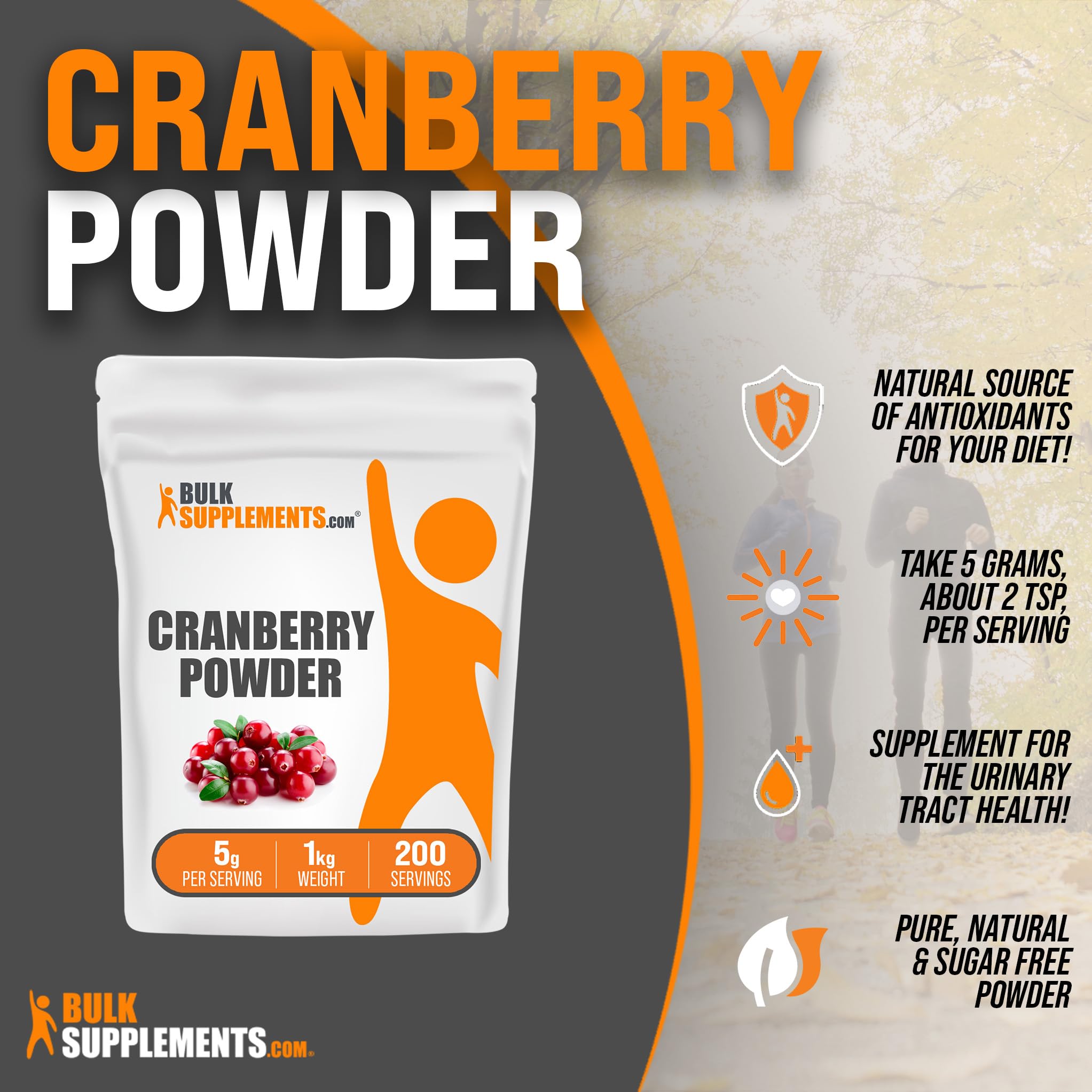 Foto 3 pulgar | Suplemento BulkSupplements.com Arándano en Polvo 1 kg - Venta Internacional