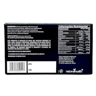 Foto 2 | Suplemento Alimenticio Missile Gingseng Horny Goat Maca 10 Cápsulas Natural Health