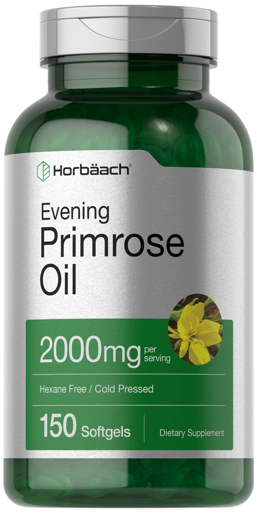 Foto 1 | Suplemento Horbäach Aceite De Onagra 150 Cápsulas-Venta Internacional