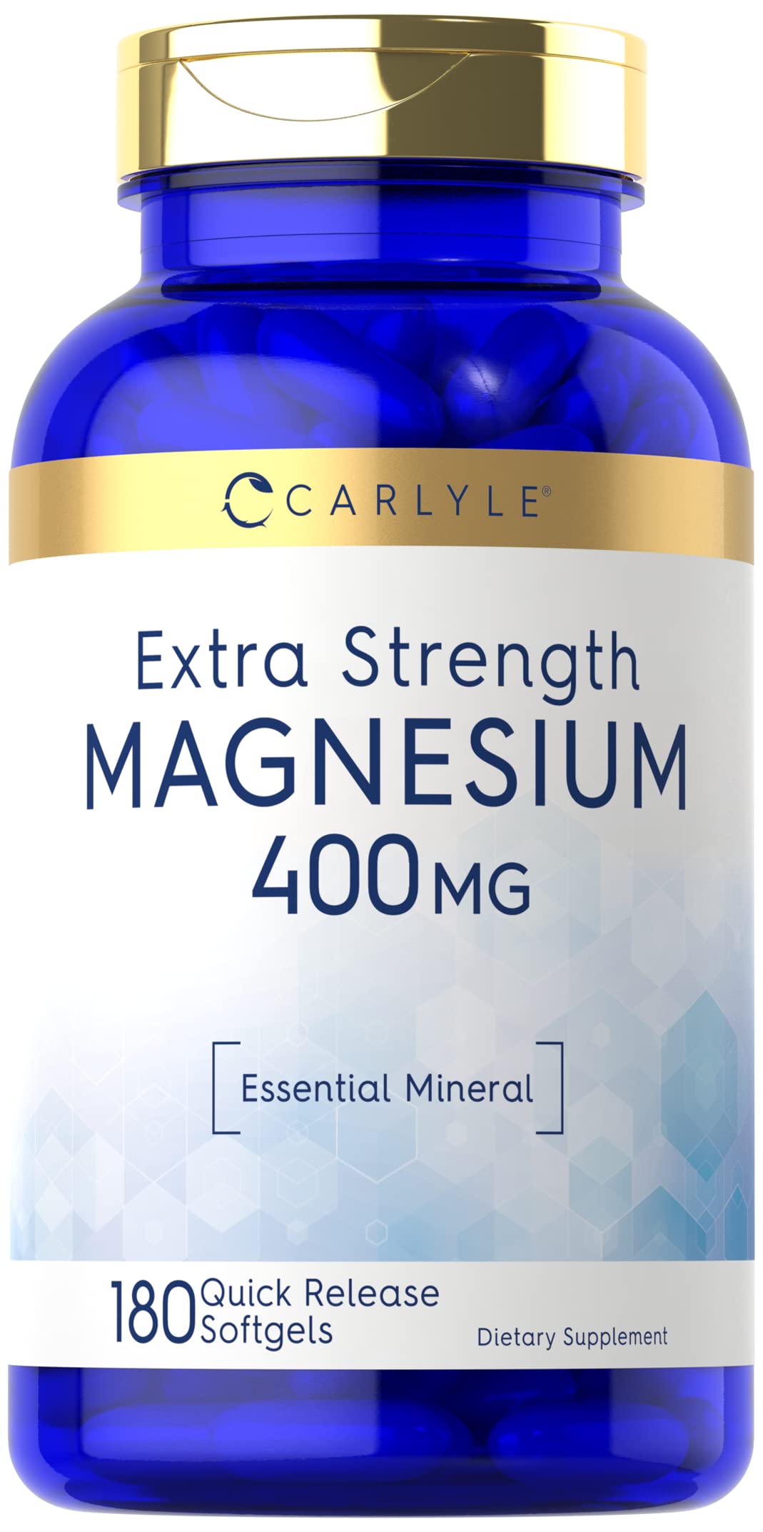 Foto 2 pulgar | Suplemento Óxido de Magnesio Carlyle 400 mg 180 Cápsulas Blandas - Venta Internacional