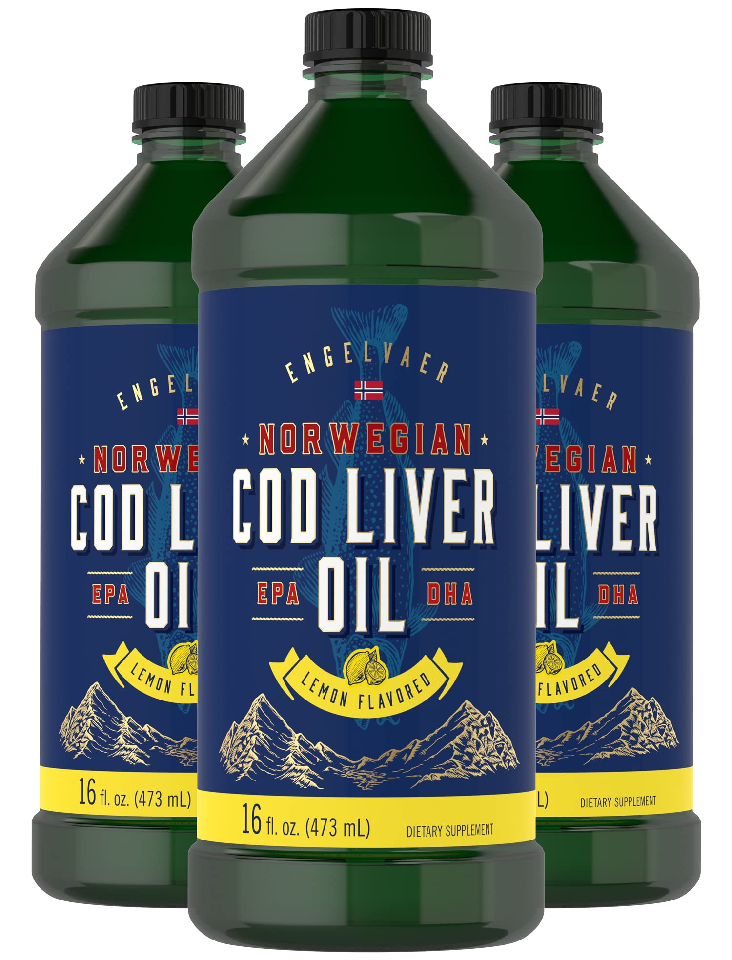 Suplemento Carlyle Aceite de Hígado de Bacalao 3 Piezas-Venta Internacional