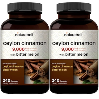 Foto 1 | Suplemento Naturebell de Canela de Ceilán 9000 Mg con Melón Amargo - Venta Internacional