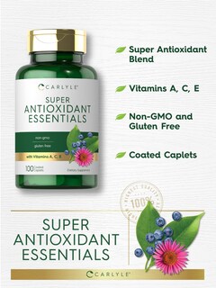 Foto 4 | Suplemento Antioxidante Carlyle Super Antioxidant Essentials - Venta Internacional