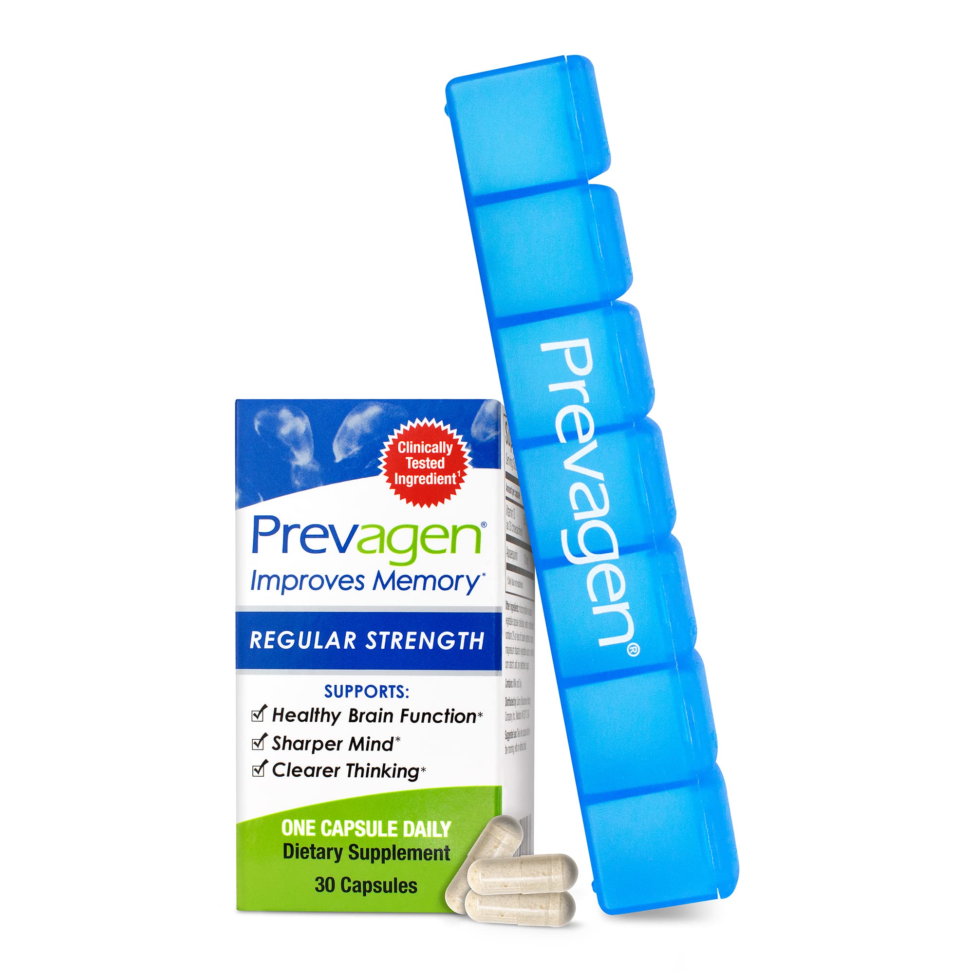 Foto 2 pulgar | Suplemento Cerebral Prevagen Regular Strength 10 mg 30 Cápsulas - Venta Internacional
