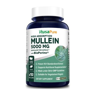 Foto 1 | Suplemento Nusapure Cápsulas de Hoja de Gordolobo 5000 mg 150 Unidades - Venta Internacional