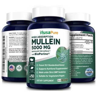 Foto 4 | Suplemento Nusapure Cápsulas de Hoja de Gordolobo 5000 mg 150 Unidades - Venta Internacional