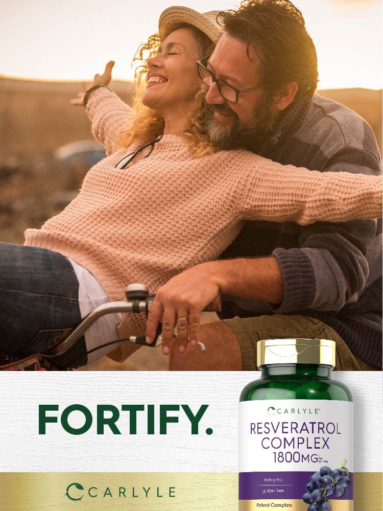 Foto 6 | Suplemento Carlyle Resveratrol 1800 mg 180 Cápsulas - Venta Internacional