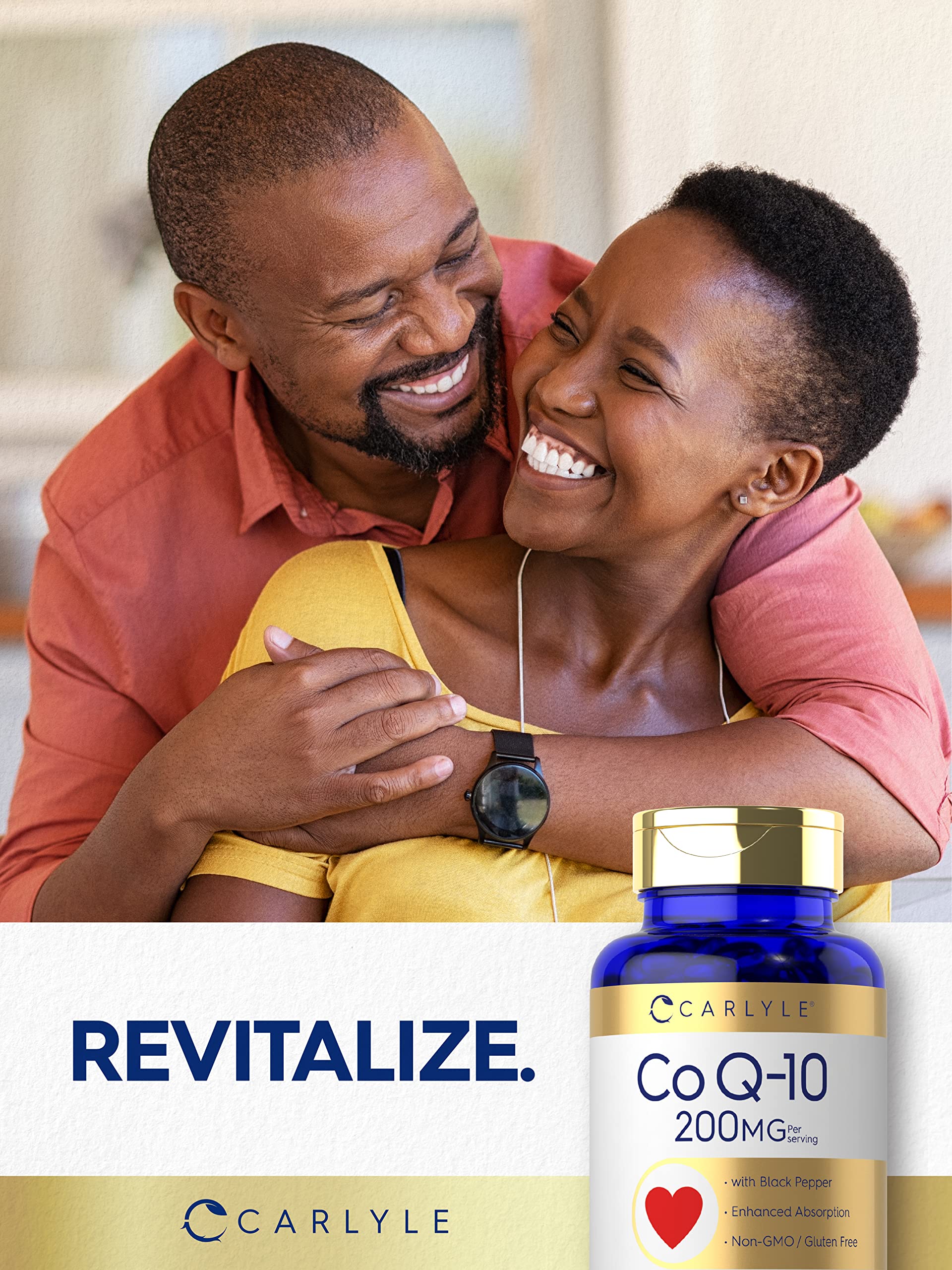Foto 6 | Suplemento Carlyle Coq10 200 Mg con Pimienta Negra 60 Unidades - Venta Internacional