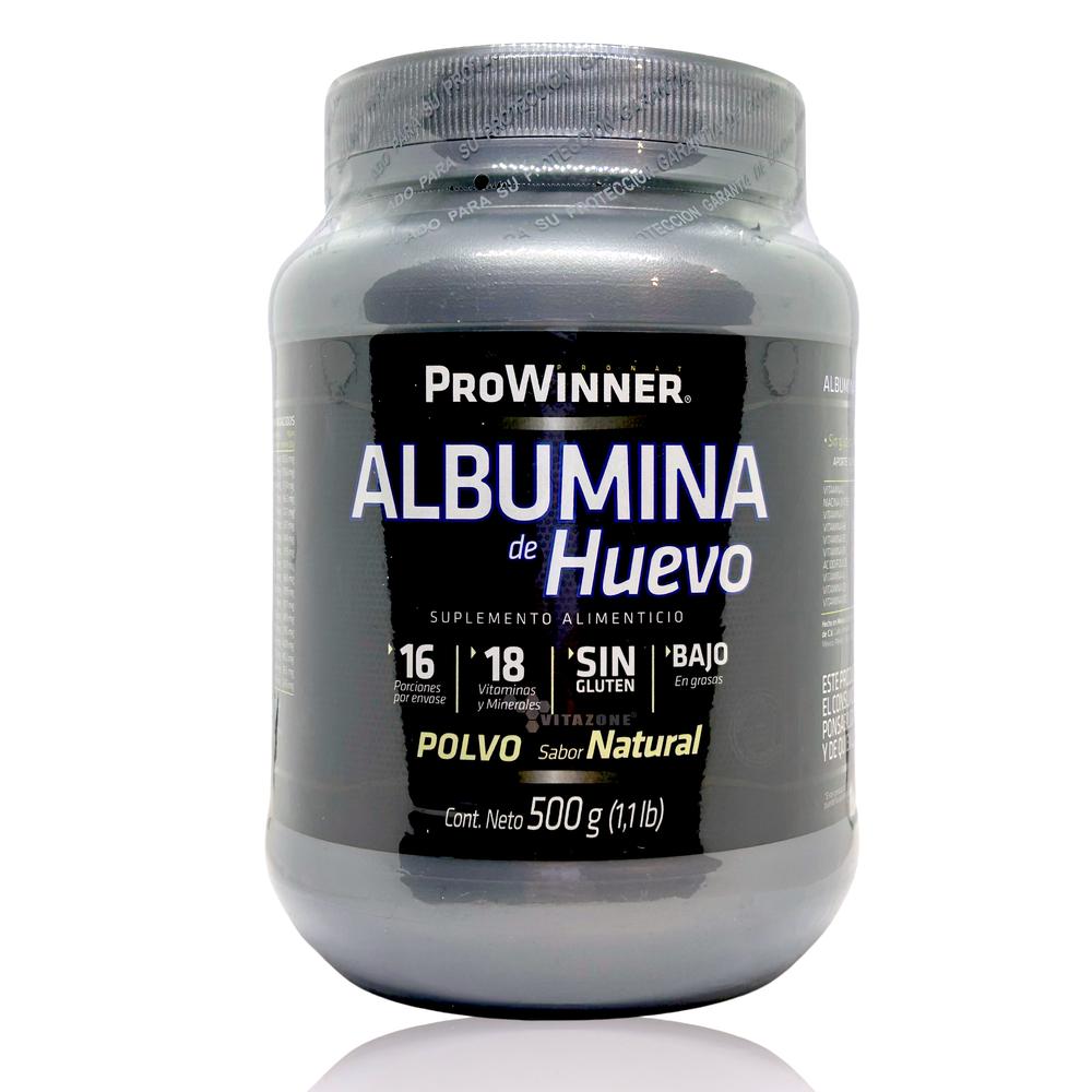 Albumina de Huevo ProWinner 500 g sin Sabor