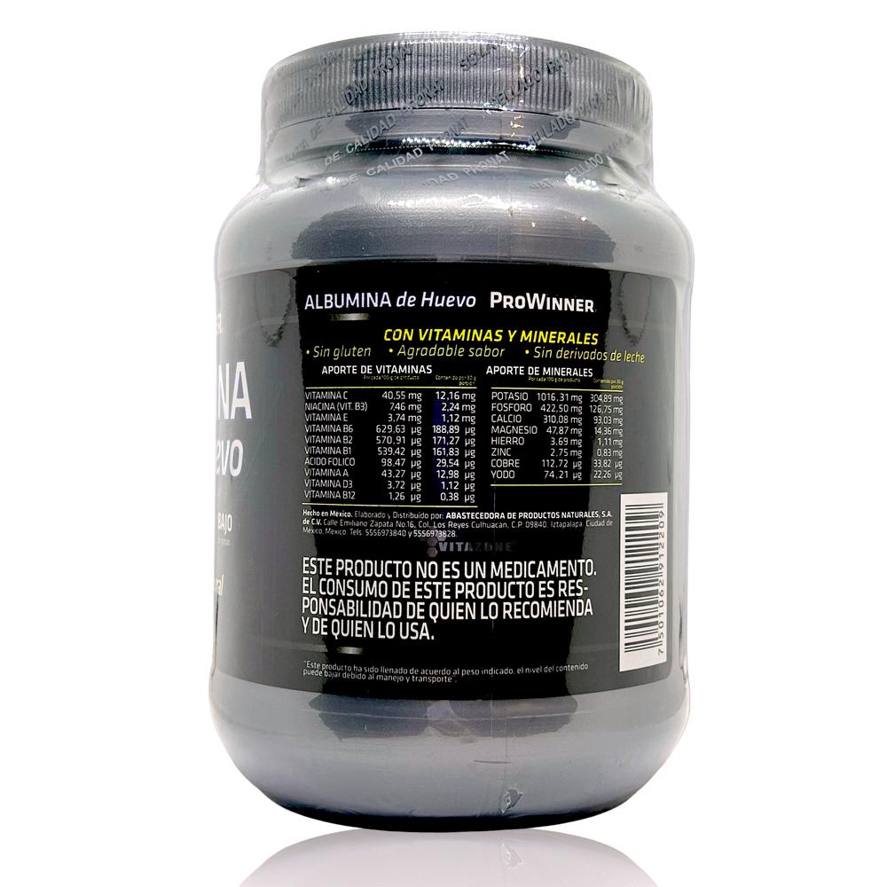 Foto 5 | Albumina de Huevo ProWinner 500 g sin Sabor