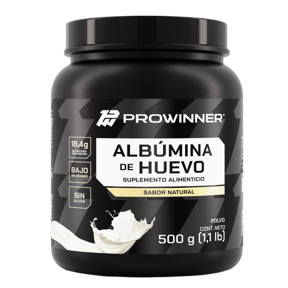 Foto 8 pulgar | Albumina de Huevo ProWinner 500 g sin Sabor