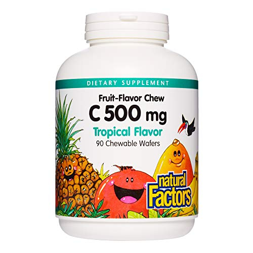 Foto 2 pulgar | Suplemento Masticable Natural Factors con Vitamina C para Niños 500 mg - Venta Internacional