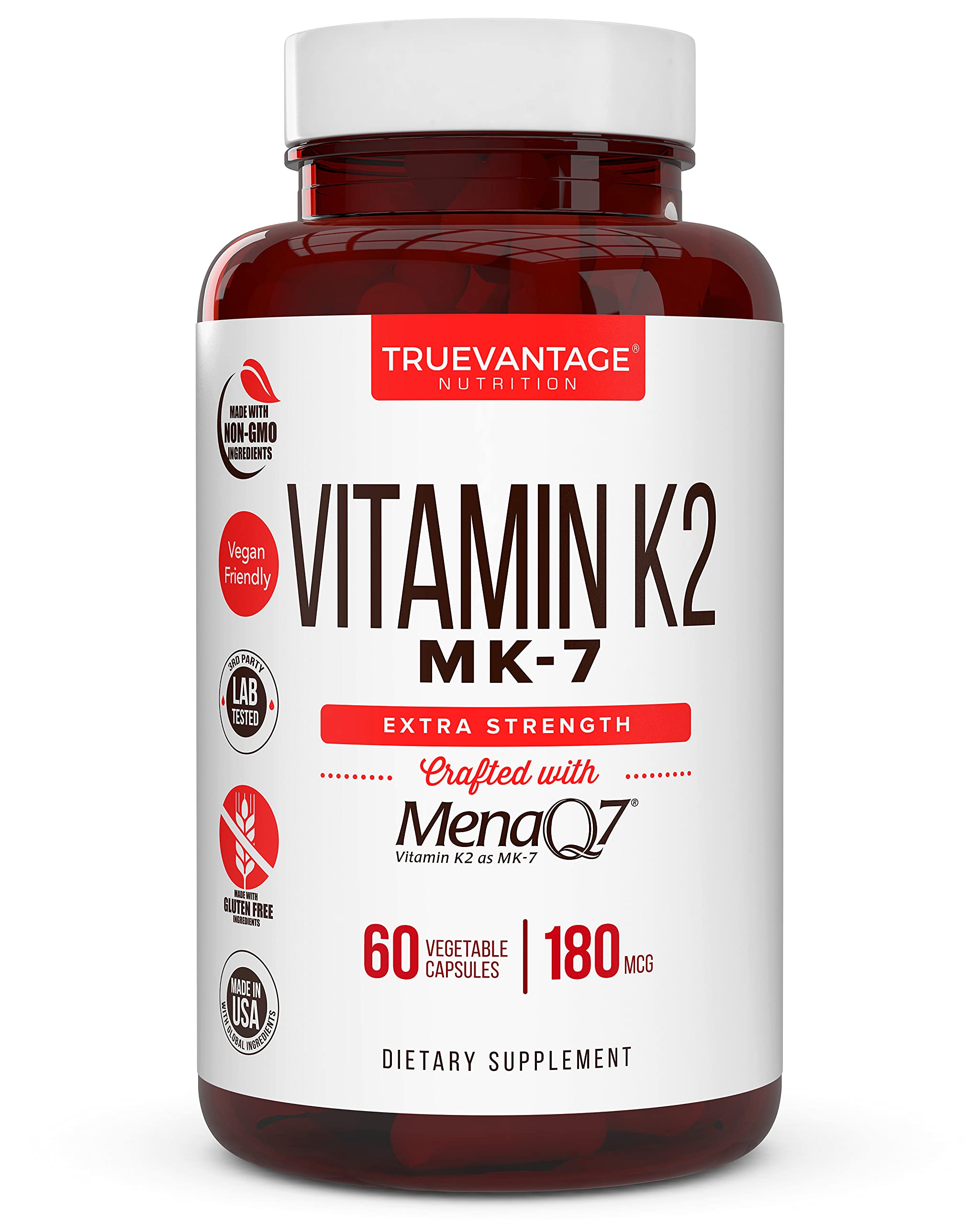 Foto 2 pulgar | Vitamina K2 Truevantage  Mk-7 180 mcg - Venta Internacional
