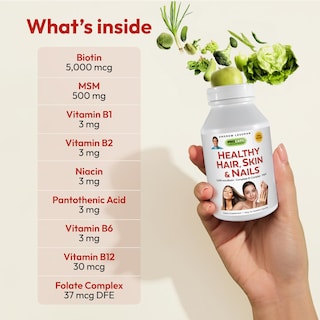 Foto 3 | Suplemento Andrew Lessman Para Cabello Piel Y Uñas Saludables 120 Cápsulas - Venta Internacional