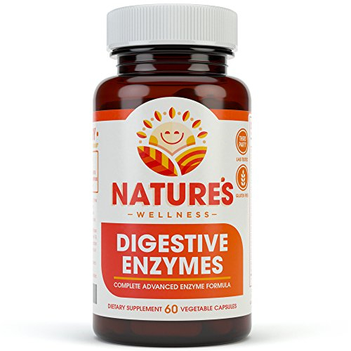 Foto 2 pulgar | Suplemento Natures Wellness Digestive Enzymes 60 Cápsulas-Venta Internacional