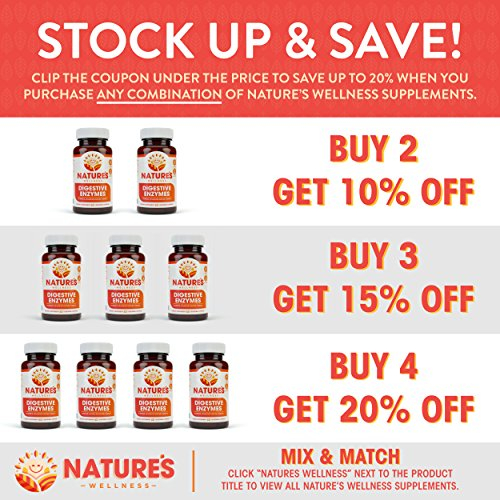 Foto 7 pulgar | Suplemento Natures Wellness Digestive Enzymes 60 Cápsulas-Venta Internacional
