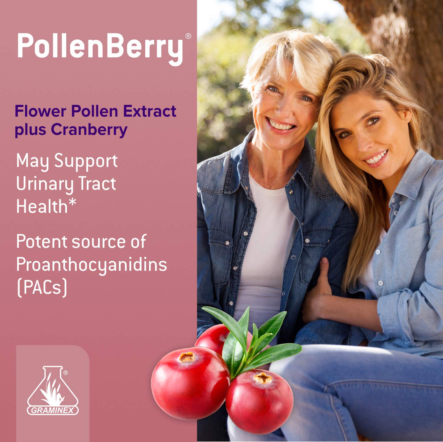 Foto 6 pulgar | Suplemento Dietético Graminex Pollenberry G60 con Arándano 60 Cápsulas - Venta Internacional