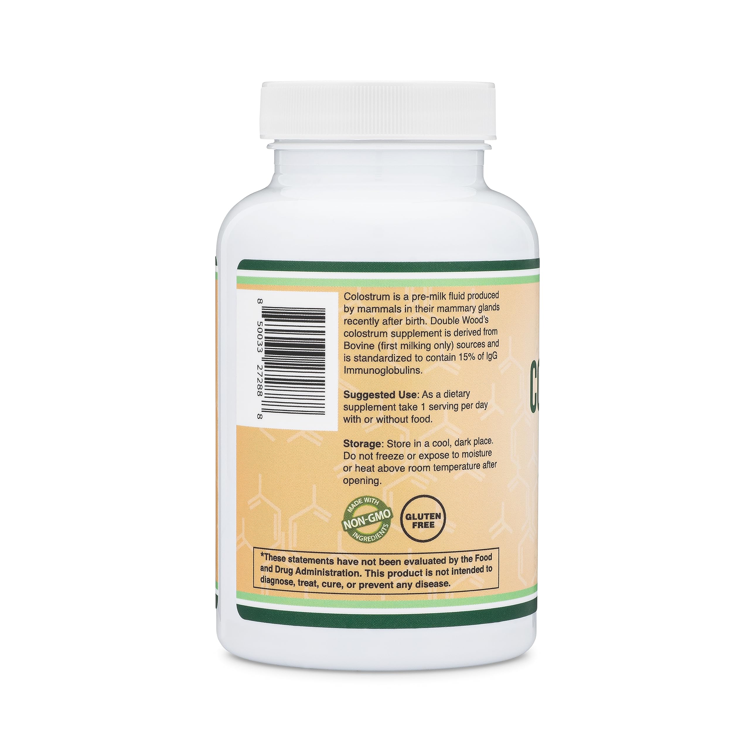 Foto 4 pulgar | Suplemento Double Wood Colostrum 120 Cápsulas de 1000 mg - Venta Internacional
