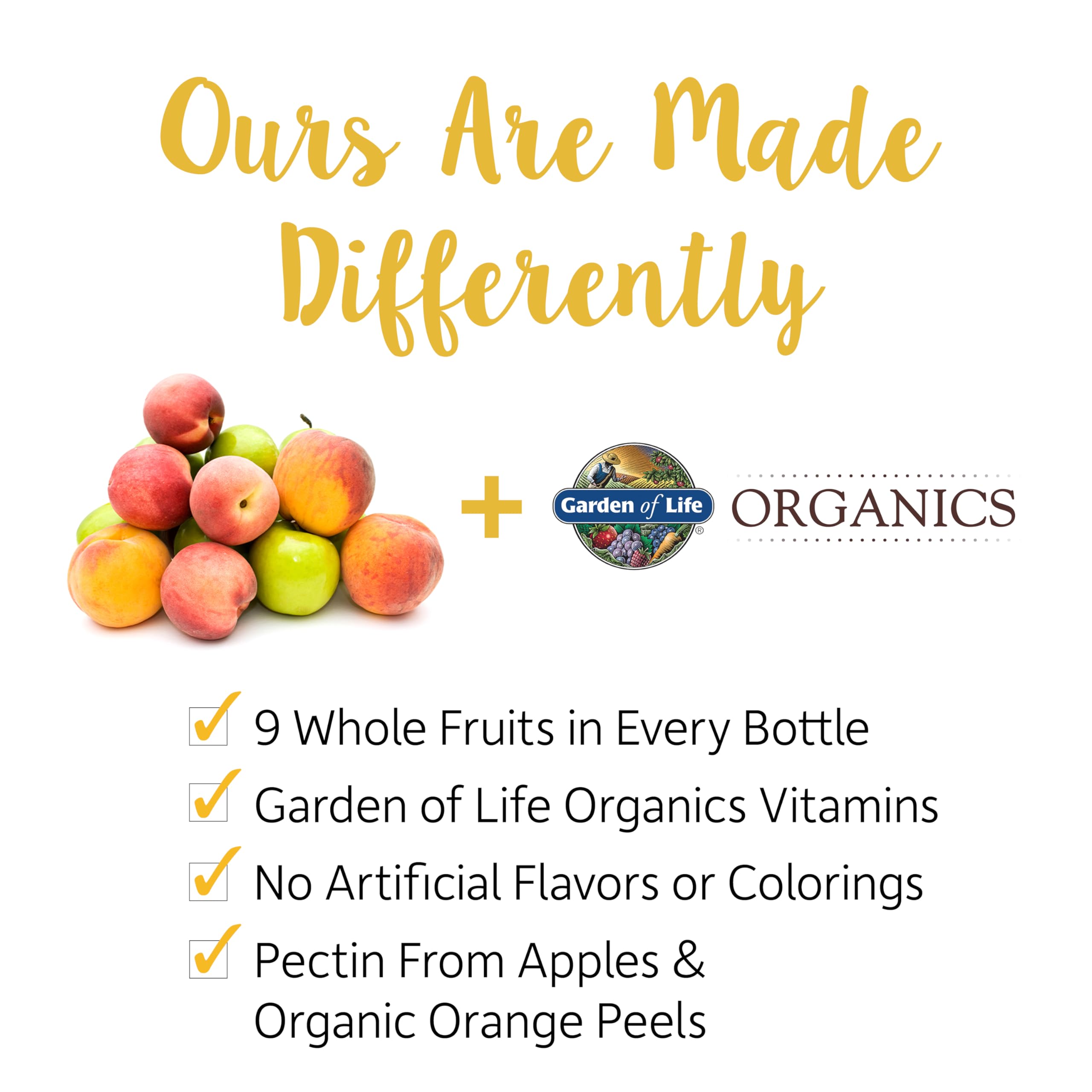 Foto 4 pulgar | Vitaminas Garden Of Life Organics para Hombre de 40 o Más Años 120 Gomitas - Venta Internacional