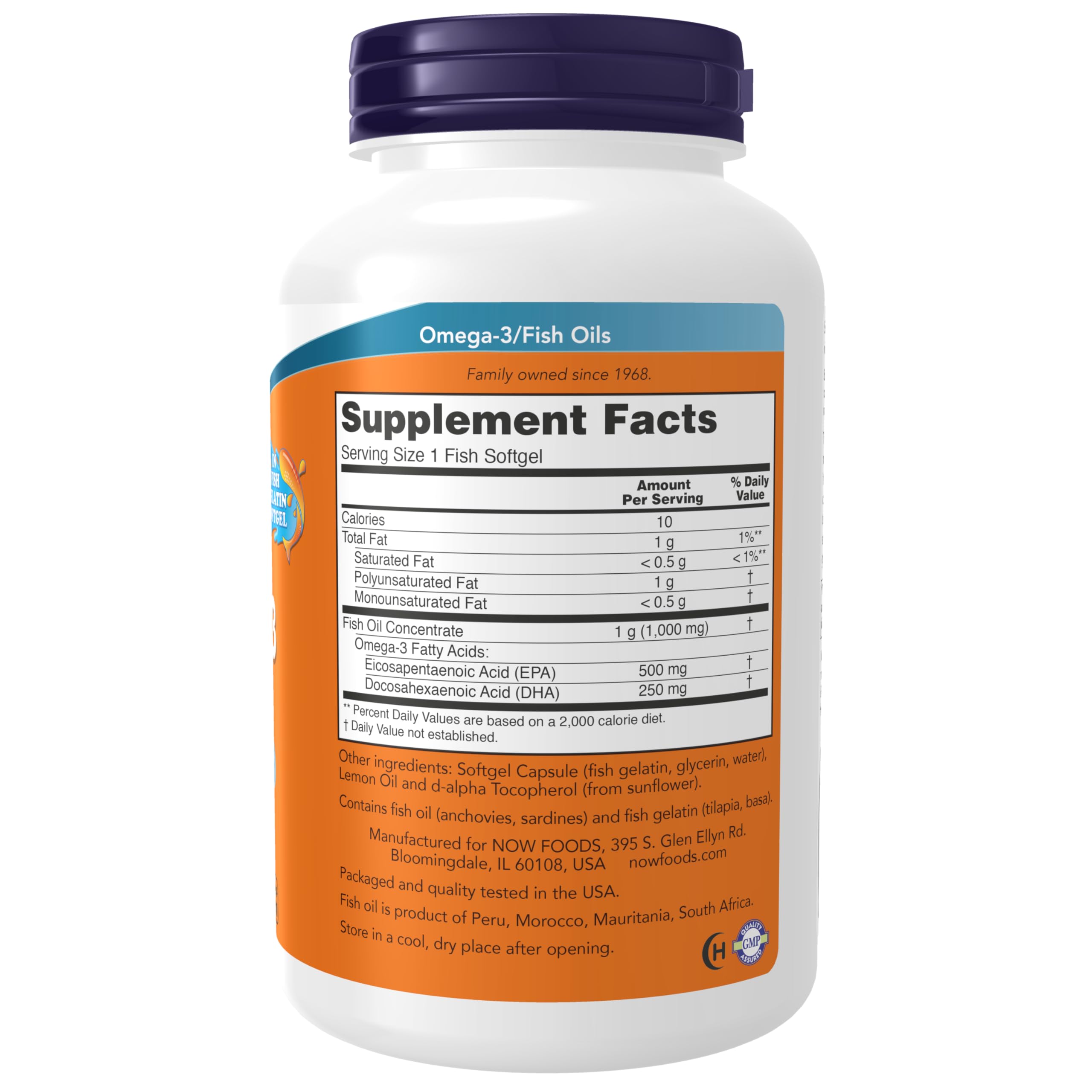 Foto 3 pulgar | Supplements Now Ultra Omega-3 500 Epa 250 Dha 180 Cápsulas Blandas - Venta Internacional