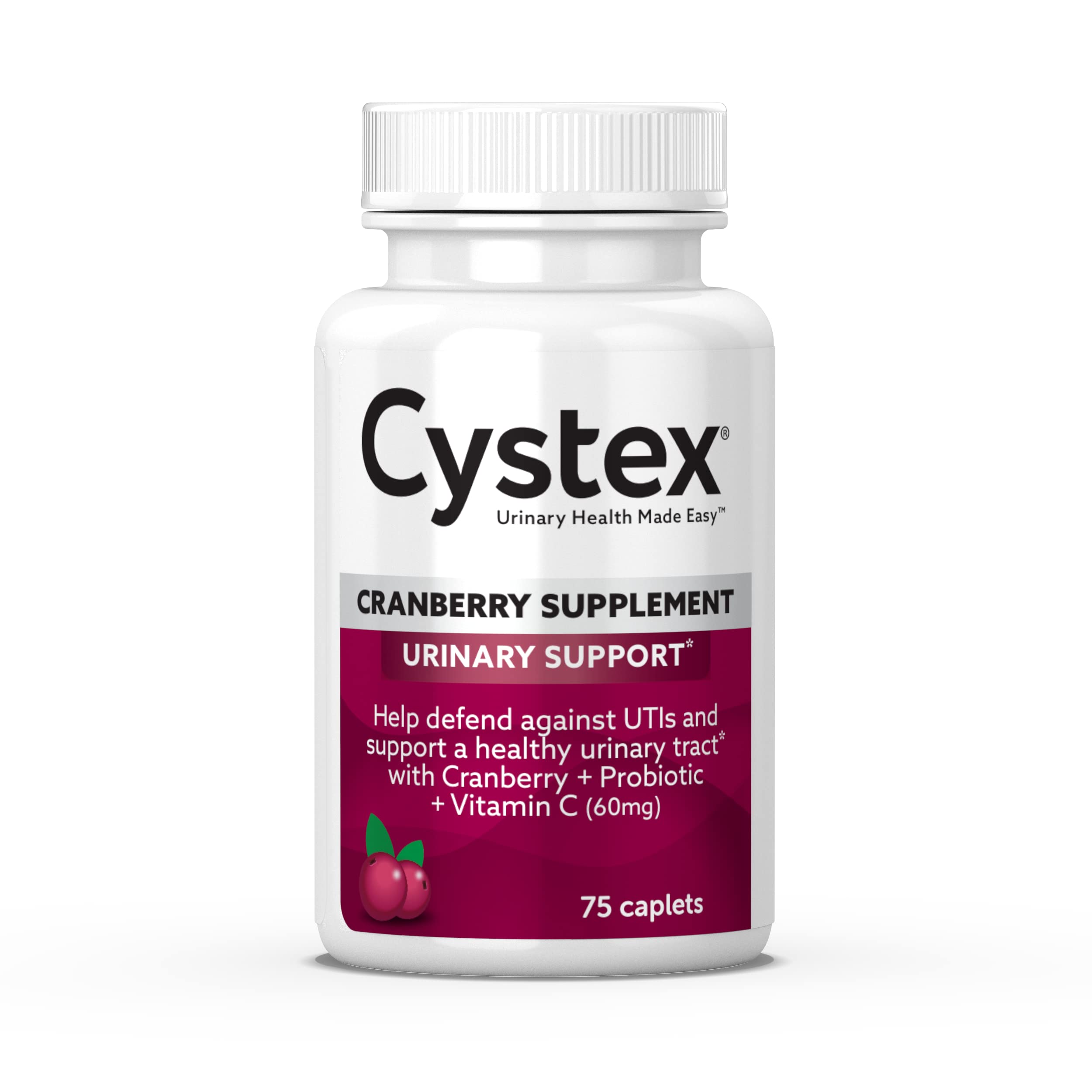 Foto 2 pulgar | Suplemento Cystex Cranberry Urinary Tract Health 75 Comprimidos - Venta Internacional